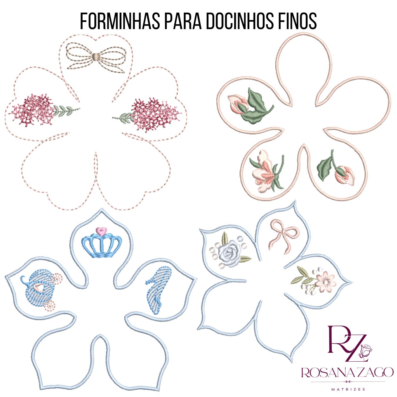 FORMINHAS PARA DOCINHOS FINOS FORMINHAS DE DOCINHOS FINOS 2 - Image 1