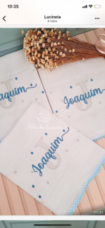 Coleção Poá com e sem monogramas em pontos leves - Image 6
