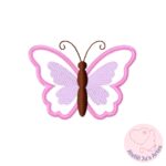 [Matrizes de Bordado] Pacote Borboleta em Aplique - Image 4