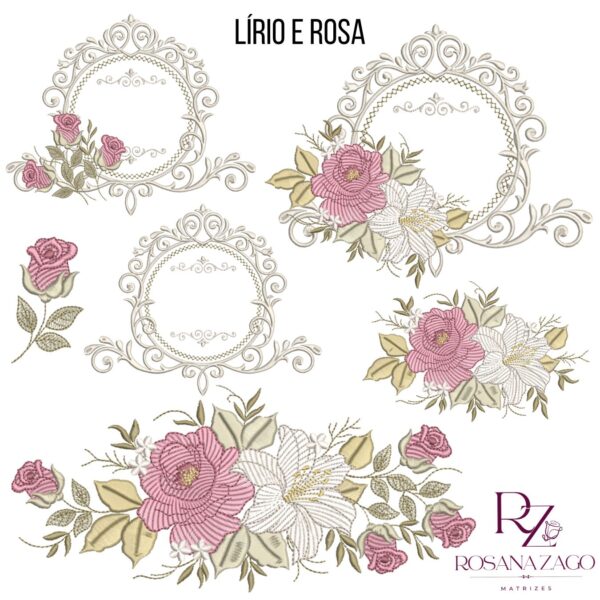 Lírio e Rosa