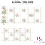 MARGARIDAS COM MOLDURAS - Imagem 6