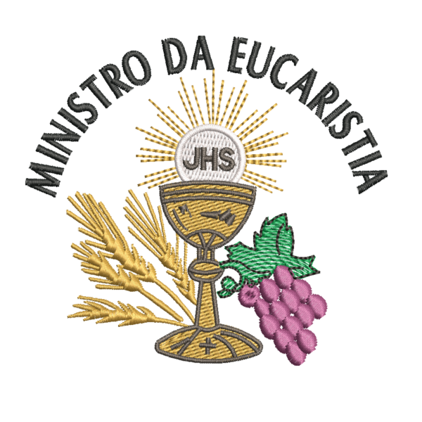 Matriz de Bordado Jhs Ministro da Eucaristia