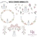 NOSSA SENHORA MINIMALISTA