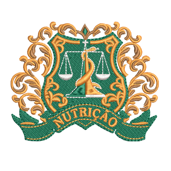 Matriz de Bordado Brasão Nutrição