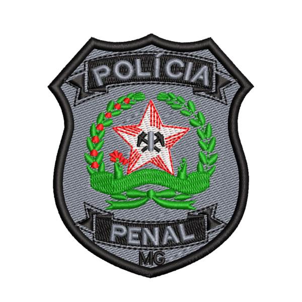 Matriz de Bordado Policia Penal de Minas Gerais-MG