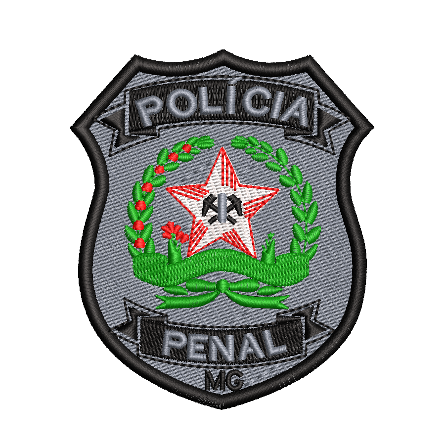 POLICIA PENAL MINAS MG Matriz de Bordado Policia Penal de Minas Gerais-MG - Image 1