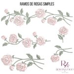 RAMOS DE ROSAS SIMPLES - Image 2