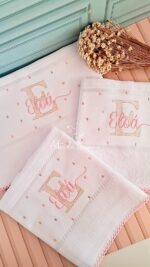 Coleção Poá com e sem monogramas em pontos leves - Image 3