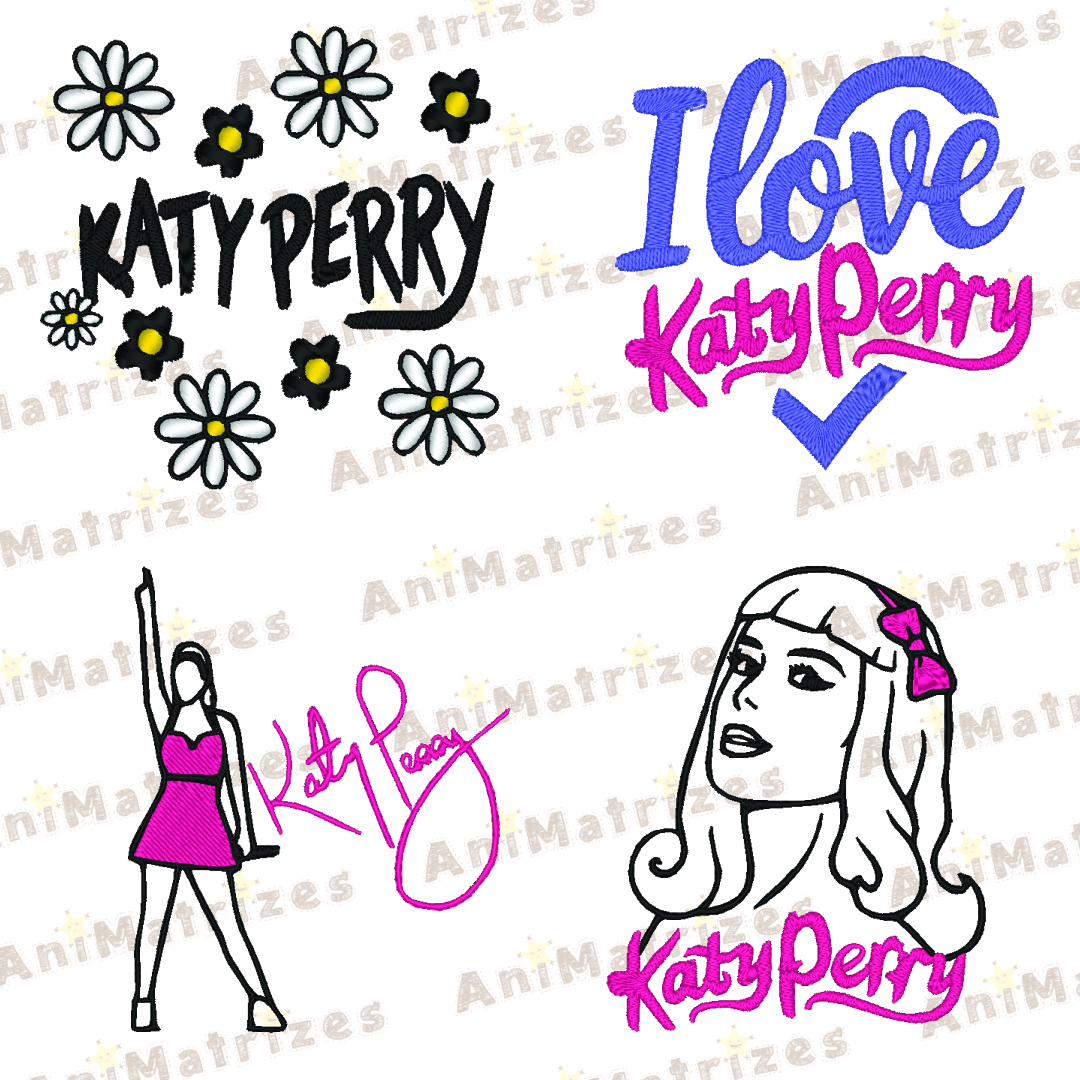 matriz-de-bordado-katy-perry Matriz de Bordado - Katy Perry - Image 1