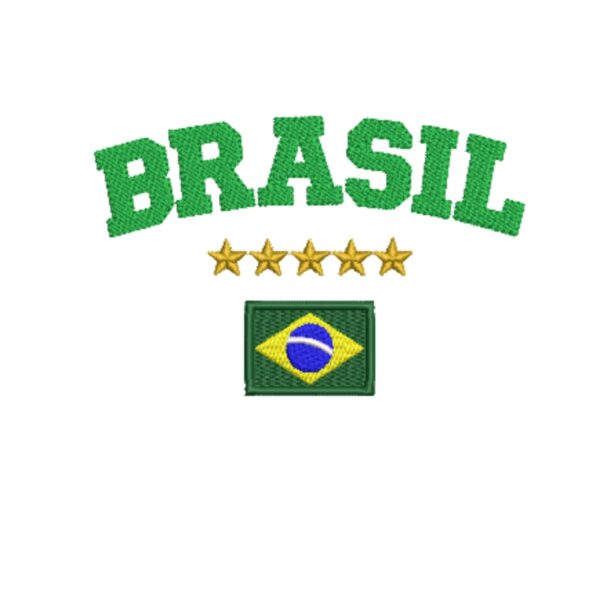 Matriz De Bordado Brasil Cód 01502