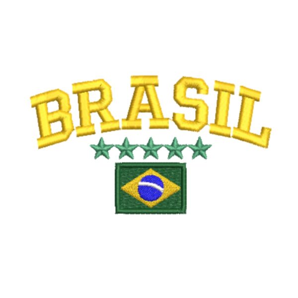 Matriz De Bordado Brasil Cód 01505