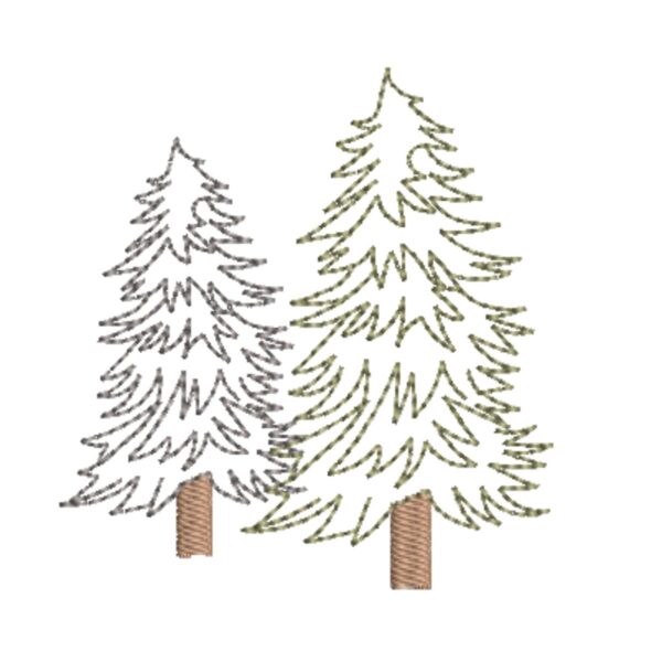 Matriz De Bordado Árvore De Natal Cód 01474