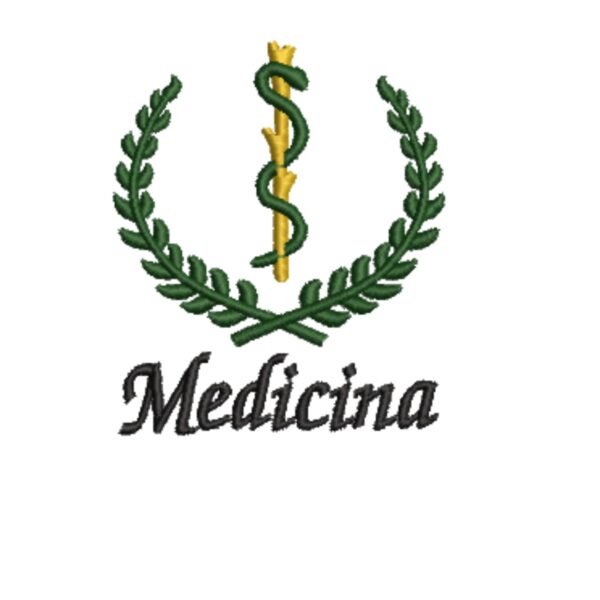 Matriz De Bordado Medicina Ref 01469