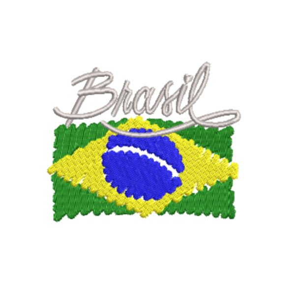 Matriz De Bordado Brasil Cód 01496