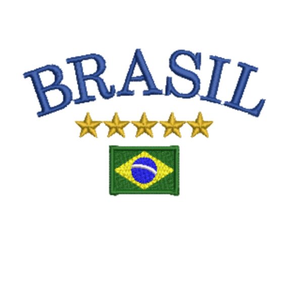 Matriz De Bordado Brasil Cód 01497