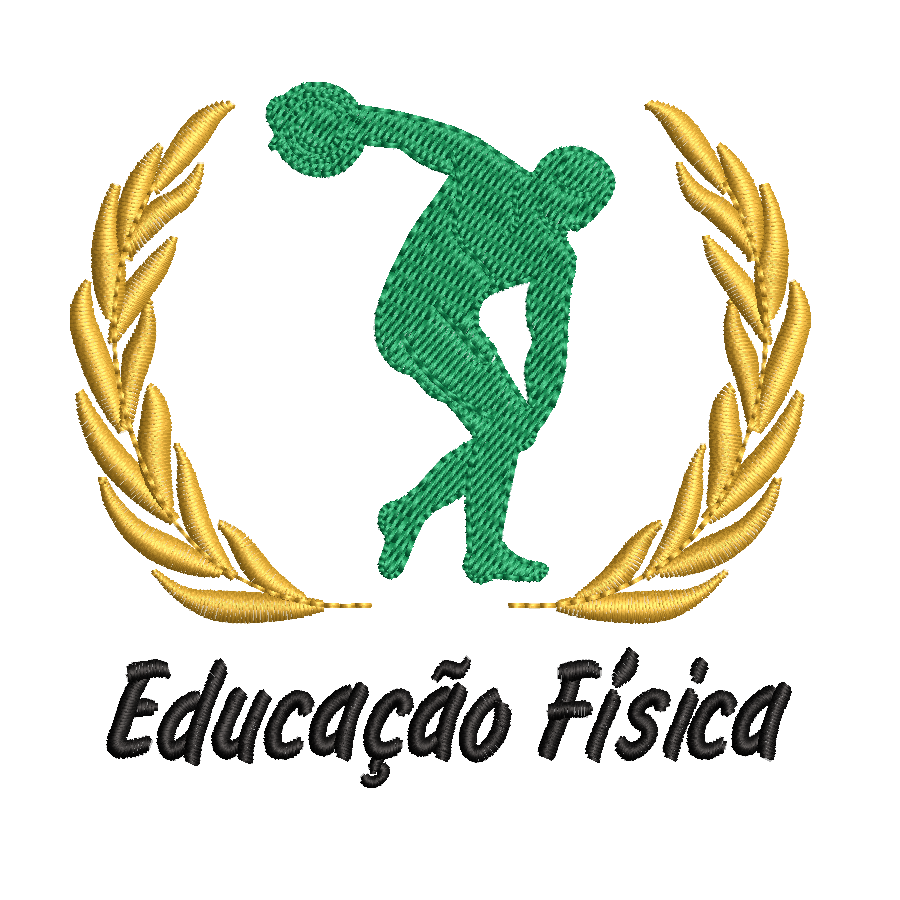 EDUCACAO FISICA 0002 Matriz de Bordado Educação Física - Imagem 1