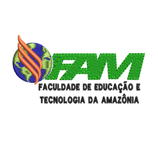Matriz de Bordado FAM Faculdade de Educação e Tecnologia da Amazonia