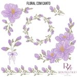 FLORAL COM CANTO