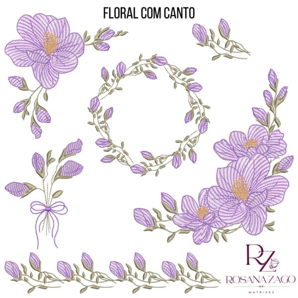 FLORAL COM CANTO