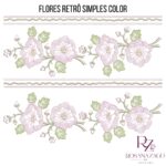 FLORES RETRÔ SMPLES COLOR - Imagem 3