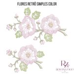 FLORES RETRÔ SMPLES COLOR - Imagem 2
