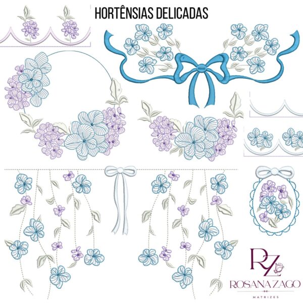 HORTÊNCIAS DELICADAS