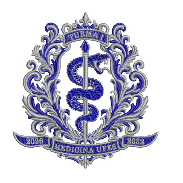 Matriz de Bordado Medicina UFES Universidade Federal de Espirito Santo