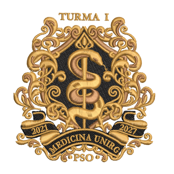 Matriz de Bordado Brasão Medicina UNIRG 02
