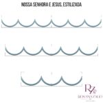 NOSSA SENHORA E JESUS, ESTILIZADA - Imagem 6