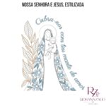 NOSSA SENHORA E JESUS, ESTILIZADA - Imagem 4