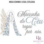 NOSSA SENHORA E JESUS, ESTILIZADA - Imagem 2