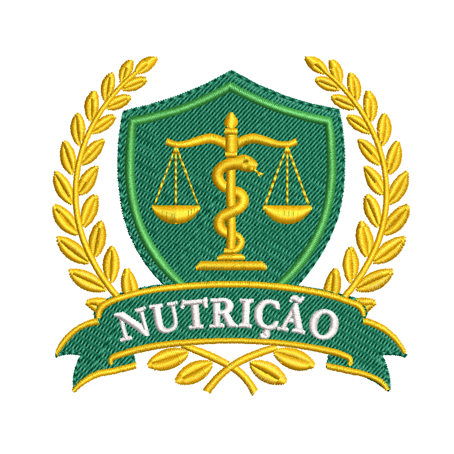 NUTRICAO 055 Matriz de Bordado Brasão Nutrição 02 - Imagem 1