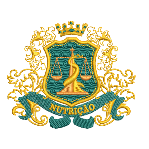 Matriz de Bordado Brasão Nutrição 02