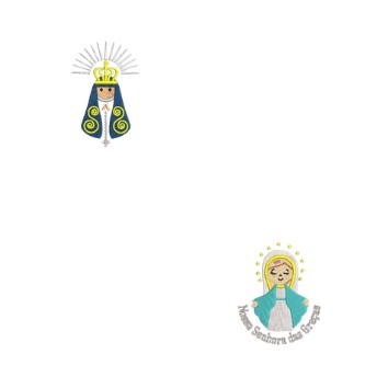 Matriz de Bordado - 2 Nossa Senhora