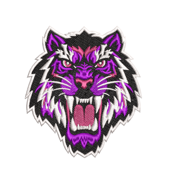Matriz de Bordado Tigre Tiger