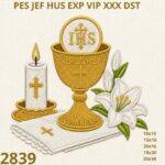 matriz religiosa calice e lirios