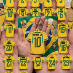 Matrizes de Bordado - Coleção Chaveiros Camisas do Brasil (Jogadores) - Imagem 3