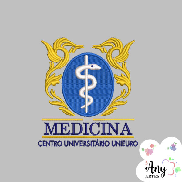 Matriz de bordado - Medicina Centro Universitario Unieuro