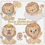 Matrizes de Bordado - Coleção Safari Encantado - Imagem 2