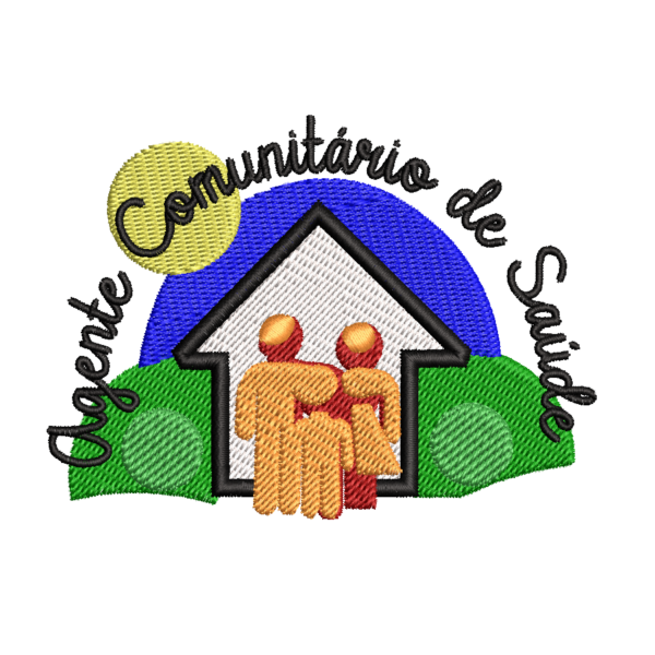 Matriz de Bordado Agente Comunitário de Saúde