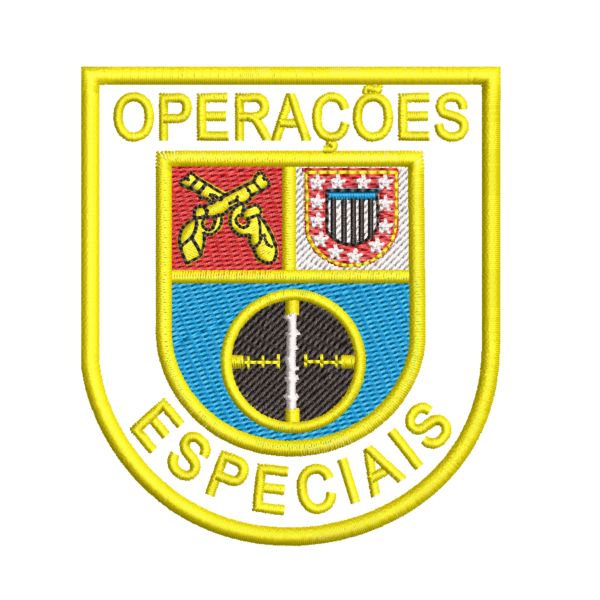 Matriz de bordado Escudo Operações Especiais